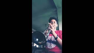 Piyamanne Aida mesejaya Sri trumpet cover by thimath lositha [upl. by Sprung974]