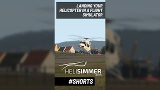 Quick tip landing your helicopter in a flight simulator [upl. by Randell]