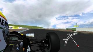 rFactor  Minardi M191  Pierluigi Martini Catalunya 1991 Onboard [upl. by Amek]