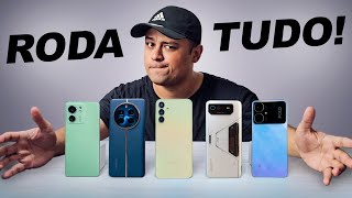 TOP 7 Celulares Gamer BOM e BARATOS que RODA TUDO em 2024 [upl. by Moll]