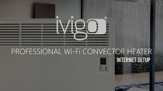 IVIGO WiFi Convector Heater Internet Setup EN [upl. by Eveleen]