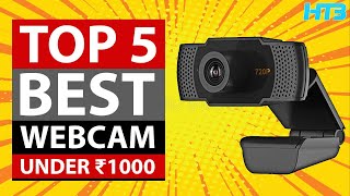 Top 5 Best Webcam Under 1000 in 2022 📹 Best Budget Webcam Under 1000 for Online Classes amp Streaming [upl. by Zingale747]