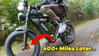 Affordable 30mph Amazon eBike 400 Mile Update  Ridstar Q20 Long Term Review [upl. by Hawkie411]