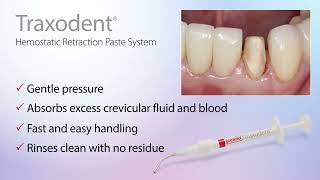 Traxodent® Hemostatic Retraction Paste System  Ideal for Digital Impressions [upl. by Innej]