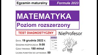 Zadanie 7 CKE grudzień 2022 matura matematyka rozszerzona [upl. by Fry772]