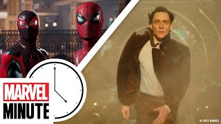 Marvel Studios Loki Season 2 and Marvels SpiderMan 2 Updates  Marvel Minute [upl. by Yahsed]