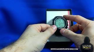 UNBOXING AND DISCOVERING FREEDIVING APNEA COMPUTER WATCH SEAC DRIVER [upl. by Pontius]