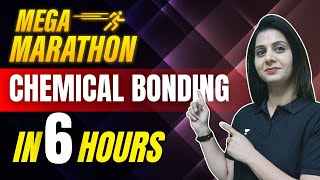 6 Hours Marathon🔥CHEMICAL BONDING in 1 Shot Concepts Tricks amp PYQs  Poonam Lakhani  NEET 2023 [upl. by Gottfried42]