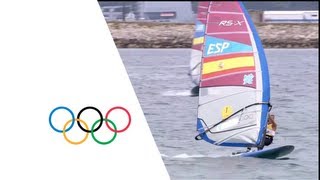 Alabau Neira ESP Wins Womens RSX Windsurfing Gold  London 2012 Olympics [upl. by Navac]