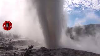 El volcan Yellowstone hace la mas grande erupcion hasta la fecha este año [upl. by Samid]