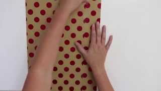 How to make gift bags from wrapping paper [upl. by Miza]