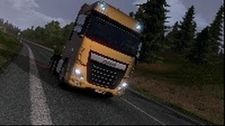 Euro Truck Simulator 2 DAF XF Euro 6 [upl. by Klecka120]