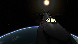 Space Tourism and Space Walk  George Tooney floats away in Space  Stock KSP [upl. by Richmound]