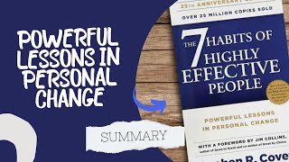 The 7 Habits of Highly Effective People Book Summary [upl. by Tam]