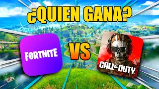 WARZONE mobile VS FORNITE mobile  ¿Cúal es Mejor [upl. by Sirdna12]