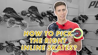 Inline skates or Inline speed skates How to pick the right roller blades for you  SkateProcom [upl. by Sidwel217]