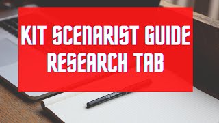 Kit Scenarist GuideHow to use the Research TabFree Scrivener [upl. by Aihtniroc]