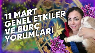 11 MART HAFTASI GENEL ETKİLER VE BURÇ YORUMLARI Astrologmineolmez [upl. by Afas]