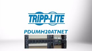 Tripp Lite PDU  PDUMH20ATNET Power Distribution Unit [upl. by Uhthna610]