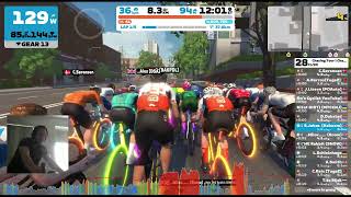 How to Cook Yourself Chasing Cat A on the Cobbled Climbs  Zwift Chasing Vlaanderen [upl. by Ednarb]