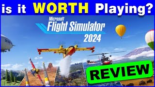 Microsoft Flight Simulator 2024 REVIEW [upl. by Latrena]