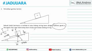 Video Pembahasan latihan soal Fisika SMA Materi Dinamika Partikel 1 [upl. by Rexana]