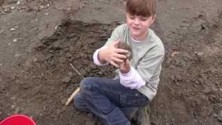 Riley the Paleontologist  Blue Springs Fossil Dig [upl. by Yenrab]