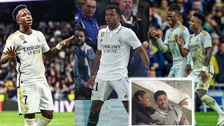 Real Madrid vs Valencia  All Goal Celebration HIGHLIGHTS  CarvajalVinicius JuniorRodrygo [upl. by Aikim]