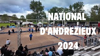 NATIONAL Dâ€™ANDREZIEUX 2024 petanque [upl. by Siroled]