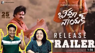 Bheemla Nayak Release Trailer Reaction  PAWAN KALYAN RanaTrivikramThaman  bheemlanayak trailer [upl. by Eizle]