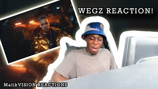 Wegz REACTION Dorak Gai  Official Music Video  MalikVISION [upl. by Wilen]