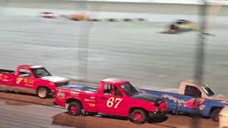 Owosso Speedway Truck Feature 7624 [upl. by Htebirol784]