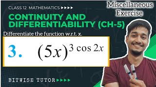 Miscellaneous exercise on chapter 5 class 12 q3  Miscellaneous ch 5 class 12 q3 [upl. by Mcclenaghan405]