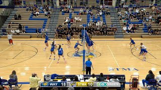 Wayzata Volleyball Sweeps STMA for 20th Win [upl. by Mraz]