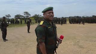 LikasiCI MURA Les militaires en fin formation au centre dune action de grâce [upl. by Eissolf841]