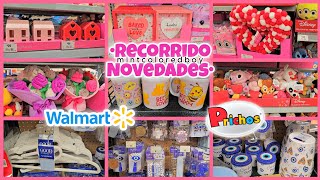 Recorrido en WALMART y PRICHOS Novedades de San Valentín y Nueva Colección en Prichos GOOD VIBES ✨🧿 [upl. by Younger]