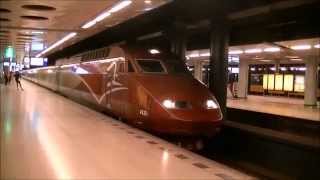 Thalys PBA 4532 vertrekt van station Schiphol [upl. by Sixel]