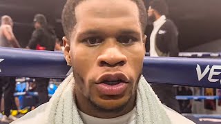 Devin Haney BREAKS Shakur Stevenson BAD FIGHT NEWS amp CHECKS him on PROVING SHOT vs Gervonta Davis [upl. by Colby839]