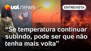 Fim da Amazônia extinção dos recifes de corais o futuro do Brasil superaquecido  Carlos Nobre [upl. by Llenod]