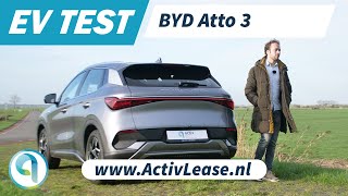 BYD Atto 3 Review  elektrische gezinsauto maakt debuut in Nederland [upl. by Myrilla]