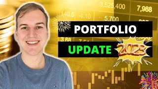 AANDELEN PORTFOLIO update 2023  Heb ik dit jaar de beurs verslagen [upl. by Cassi858]