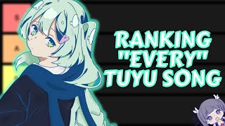 I Ranked EVERY TUYU Song JPop Tier List [upl. by Hawk93]