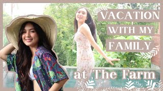 MY FUN FAMILY VACATION AT THE FARM  Francine Diaz [upl. by Berhley]