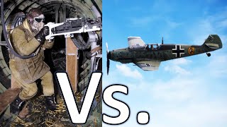 WWII Bomber gunners vs German fighters Which is more combat effective in airtoair engagements [upl. by Bee324]