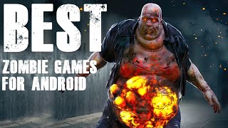 TOP 10 BEST ZOMBIE GAMES FOR ANDROID [upl. by Machutte]