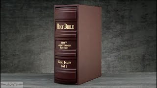 1611 King James Bible  Deluxe Facsimile 400th Anniversary Edition [upl. by Akimahc220]