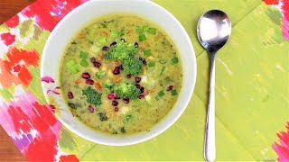 ORIENTALISCHE BROKKOLISUPPE  Mit IngwerKokosmilch amp Granatapfel [upl. by Enirehtak981]