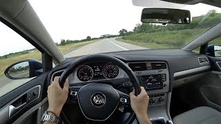 2017 VW Golf SportWagen 18T S 4MOTION  POV First Impressions Binaural Audio [upl. by Sokcin]