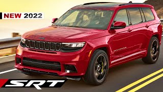 2022 Jeep Grand Cherokee SRT WL or SRT8 Trackhawk is rendered based on New 2021 L Model [upl. by Lucrece]