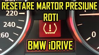 Reset Tyre Pressure BMW iDrive [upl. by Maag352]